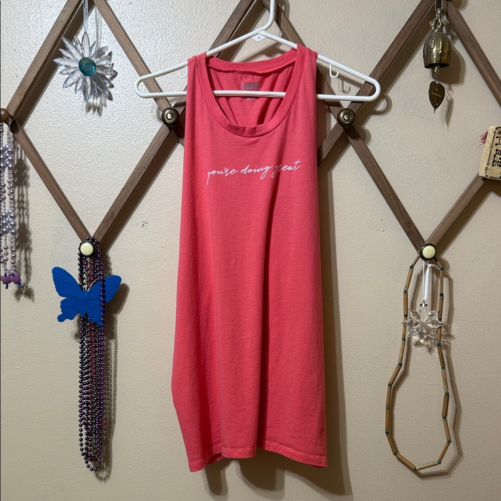 Victoria's Secret Pink Graphic Tank Top